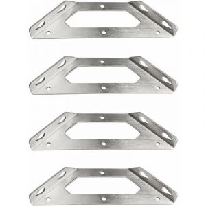 Equerre Etagere Murale Equerre Etagere Murale Equerre Metal de &eacute;tag&egrave;re Robuste Equerre Charge Lourde Inox Equerre Metal Etagere Triangle pour &eacute;tag&egrave;re