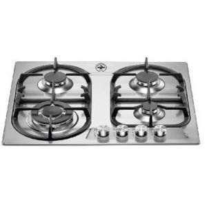 Bertazzoni La Germania P6801D9X/19 plaque Acier inoxydable Int&eacute;gr&eacute; 60 cm Gaz 4 zone(s)
