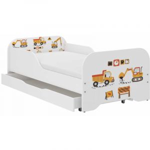 Lit enfant MIKI 160x80 CHANTIER