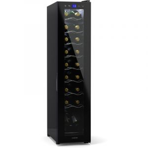 Klarstein - Cave a Vin Caves &agrave; Vin de Conservation de 50L Porte en Verre Cave a Vins &agrave; Zone Unique Bar Int/Ext Frigo Vin Armoire a Vin Cave a Vin de