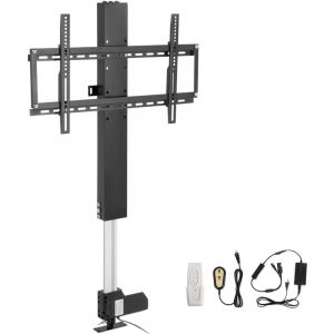Mophorn - Support tv motorisé , course de 20 pouces, support tv motorisé pour téléviseurs de 28 à 32 pouces, hauteur réglable avec télécommande,
