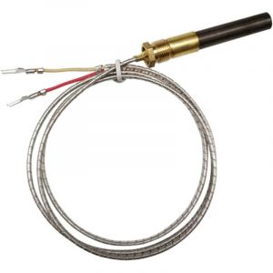 Thermocouple pour Radiateur, Chemin&eacute;E la Chemin&eacute;E et Po&ecirc;le de Rechange Thermopile pour Po&ecirc;Les &agrave; Gaz 36 Pouces