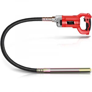 6800U/min Vibrateur &agrave; B&eacute;ton 2100W 220Hz Moteur Puissant, 2M Aiguille Vibrante Pour Beton est de &Oslash;38 mm Vibration Vibreur &agrave; Ciment pour M&eacute;langer le