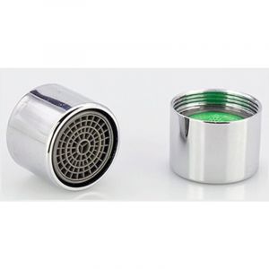 Aougo - Aérateur de robinet à économie d'eau, filtre de robinet, buse de robinet, aérateur M22 très économe en eau, boîtier en acier inoxydable à