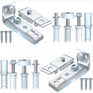 Kit de quincaillerie pour portes pliantes, lot de 2, r&eacute;paration pour portes pliantes, portes coulissantes et portes de placard