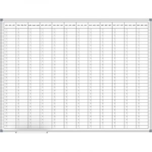 MAUL, Tableau planning, planning annuel, 12 mois, largeur