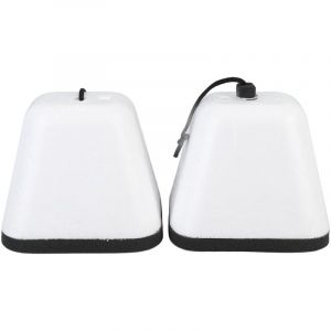 TONYSA Couvercle de robinet d'ext&eacute;rieur d'hiver, 2 pi&egrave;ces, Installation facile, couverture de robinet en mousse isol&eacute;e antigel r&eacute;utilisable pour