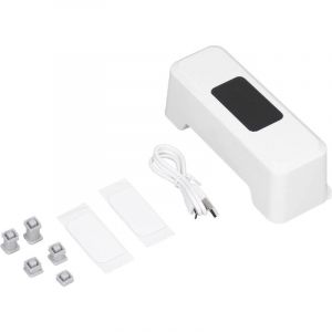 Chasse d'eau automatique sans contact, 0.25S Kit de chasse d'eau &agrave; induction infrarouge externe Dispositif de chasse d'eau sans contact rechargeable