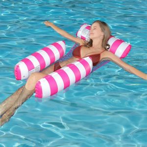 Lablanc - Fauteuil Gonflable de Piscine, Multi Matelas Piscine, 4 en 1 Matelas Piscine Gonflable Bouée, Matelas Gonflable Piscine Adulte, Matelas de