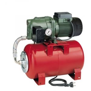 Surpresseur 20L DAB AQUAJETRED8220M - R&eacute;servoir horizontal &agrave; vessie avec pompe a eau 0,6 kW jusqu'&agrave; 3,6 m3/h monophas&eacute; 220V