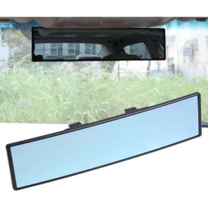 ZVD-R&eacute;troviseur de Voiture R&eacute;troviseur Panoramique Int&eacute;rieur Voiture Anti-&eacute;blouissement R&eacute;troviseur Int&eacute;rieur Panoramique Bleu Auto avec R&eacute;glage