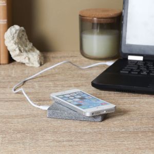 Batterie De Secours Bois Et Tissu 5000mah