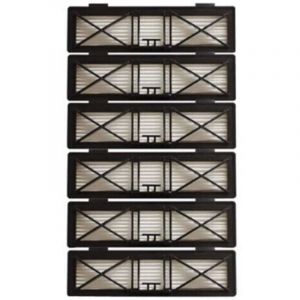 Lot de 6 filtres pour Neato Botvac pour Neato Botvac D70E D75 D80 D85 filtres pi&egrave;ces d'aspirateur
