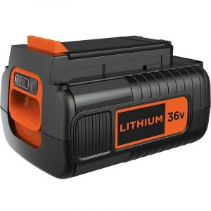Batterie Lithium 36V 2Ah, Compatible avec Tous Les Outils 36V black+decker, Sans Effet Mémoire, Faible Autodécharge, Pratique, Compacte et Polyvalente