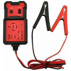 Alovez - Testeur De Relais Automobile,Auto Relais Outil De Diagnostic,Testeur De Relais Electronique 12V, Voiture Batterie Checker Avec Clips