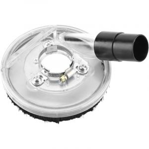 Jeffergarden - Capot de protection, d'aspiration de poussière pour meuleuse, avec raccord d'aspiration 80-125mm