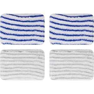 4 Pi&egrave;ces Clean and Steam Lingette, Clean Accessoires, Serpillere Balai Vapeur pour Rowenta Clean & Steam ZR850002 ZR005801 ZR005804