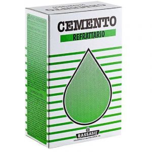 Inferramenta - Ciment re'fractaire de 1 kg adapte' pour le scellement de petites e'paisseurs et la finition dans les fours chemine'es poeles