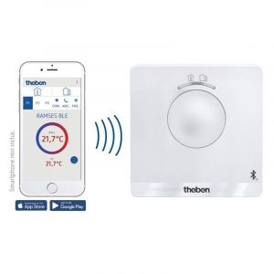 Theben - Thermostat d'ambiance 24h 7j 230 v Bluetooth (8120150)