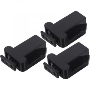 CCYKXA Loquets &agrave; ressort invisibles pour portes de placard, syst&egrave;me d'ouverture et de fermeture automatique sans poign&eacute;e, fermeture s&eacute;curis&eacute;e pour la