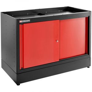 Facom - Meuble bas double 2 portes coulissantes JLS3 rouge