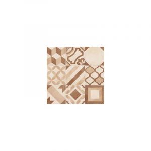 Eiffel Art Construction - Carrelage sol / mur effet ciment 20x20 cm terra mix patchwork (vendu par boite de 1,20m2)