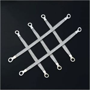 Bande de Mise &agrave; la Masse, Cuivre Tress&eacute; Sangle De Terre De Cuivre Plat Tress&eacute;, Moteur Bande de Mse &agrave; la Masse en Cuivre, Bande de Mise &agrave; la Terre