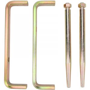 Lot de 2 supports de culasse de moteur fiables, robustes et de haute duret&eacute;, support de culasse universel pour voiture pour l'entretien du moteur