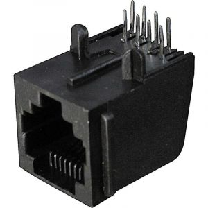 Assmann - Embase modulaire femelle wsw A-20042 RJ45 embase femelle horizontale RJ45 Pôle: 8 noir 1 pc(s) D98916