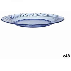 Duralex Beau Rivage Assiette Plate Bleu &Oslash; 23,5 cm