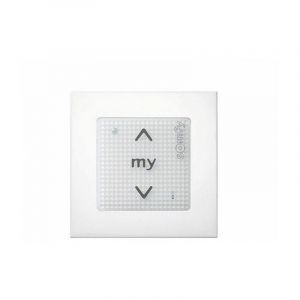 Commande smoove sensitif io blanc laque - Somfy