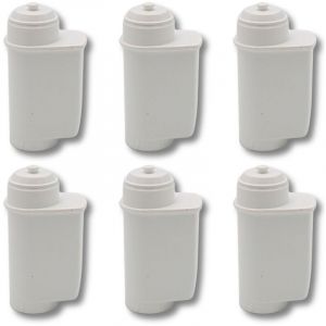 Ersatzteil - SOS Accessoire Lot de 6 Filtre &agrave; eau pour machines &agrave; caf&eacute; automatique Siemens EQ Series, EQ3/EQ6/EQ9, S700, 3200 Bosch TCZ7003, TCZ7033,