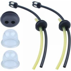Tuyau Durite d'Essence Kit pour Honda GX31 GX35 GX25 GX22 Debroussailleuse, Tuyaux Essence Universels + Filtre à Carburant + Joints + Poire