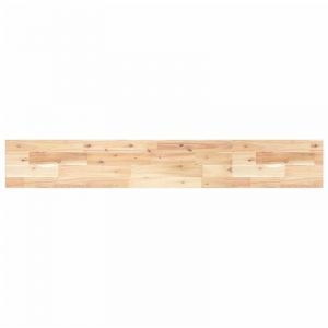 &Eacute;tag&egrave;re murale，&Eacute;tag&egrave;re flottante 140x20x2 cm bois d'acacia massif non trait&eacute; CFW56246