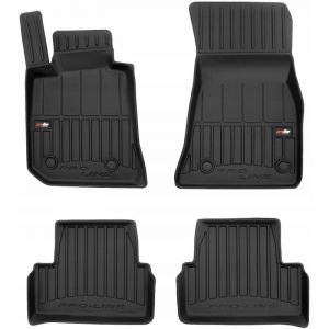 Tapis de sol en caoutchouc pour BMW i4 G26 de 2021 - 3D TROUGH