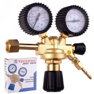 R&eacute;gulateur De Bouteille Pour Soudage Argon Et Co2 Mig Mag Tig Laiton 0-4 Bar