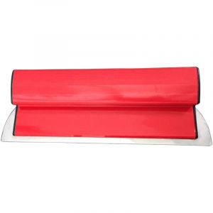 Lame écumeuse de 39,9 cm - Spatule de lissage pour sèche - Outil mural - Spatule en acier inoxydable - Construction en plaques de plâtre