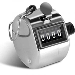 Compteur Manuel 4 Chiffres Compteur de Passage pour Compteur de Personnes, Sport de Golf, &Eacute;cole des Formateurs