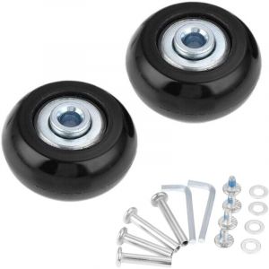 Sollbry Valise Roues de Rechange, Valise Roues Remplacement, Roulette Valise, Roue de Valise, Roulettes de Rechange pour Bagages, Roue Valise