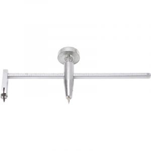 Coupe-trou circulaire pour murs secs, arbre en acier, scie pour plaques de pl&acirc;tre, Point de Pivot r&eacute;glable, outils pour cloisons s&egrave;ches