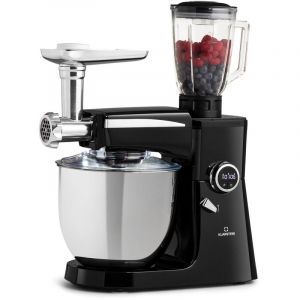 Klarstein Robot Mixeur Multifonctions, Robot Cuisine 2000W, Hachoir à Viande, Blender 3 en 1, Robot Patissier, Robot Cuisine Multifonction 10L, Rape