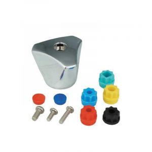 Croisillon, manette de mélangeur en abs tricorne polyvalent universel avec inserts