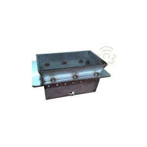 King - Brasero en acier de rechange pour poA le a granulA s Idro 15 mesure 11,2x14,2x8,8 cm