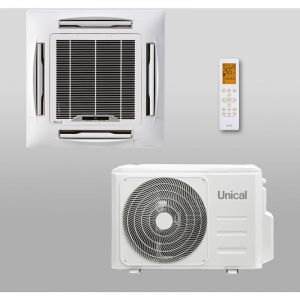 Unical - Climatiseur Cassette 4 voies R-32 18000 btu CS10 18H Gaz R-32 Nouveau