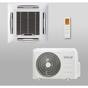 Climatiseur Unical cassette 4 voies r-32 18000 btu cs10 18h gaz r-32 nouveau