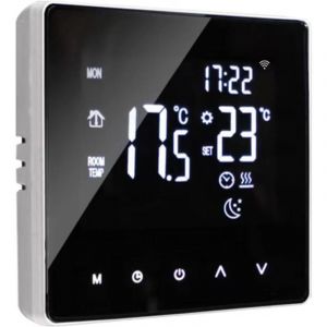 Ineasicer - Thermostat numérique intelligent à écran tactile lcd, thermostat programmable intelligent, thermostat de chauffage de l'eau WiFi,