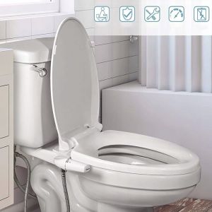 Toilettes De Bidet, Couvercle De Lavage, Buse De Bidet, Chasse D'Eau, Si&egrave;ge De Toilettes Droit 3/8"