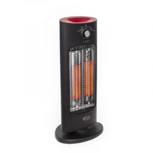 Argoclima 191070203 appareil de chauffage Int&eacute;rieure Noir, Rouge 800 W Chauffage d'appoint &eacute;lectrique &agrave; quartz