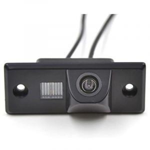 Cam&eacute;ra de recul filaire compatible avec VW POLO PASSAT CC TIGUAN GOLF TOUAREG - plaque immatriculation