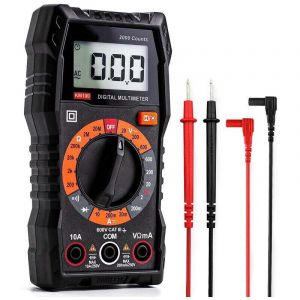 Multim&egrave;tre Num&eacute;rique . Multim&egrave;tre Digital. Voltm&egrave;tre Multifonctions 2000 Comptes. Testeur &Eacute;lectrique. Ohmm&egrave;tre. Mesure La Tension CA/CC. Courant CC.